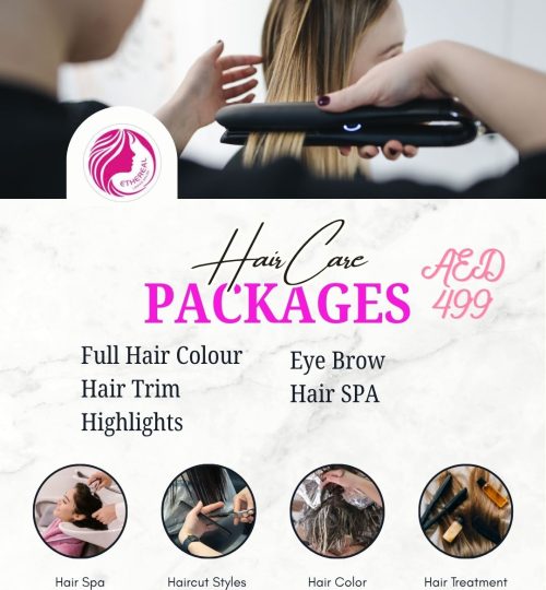 White and Black Simple Hair Salon Promotion Instagram Post